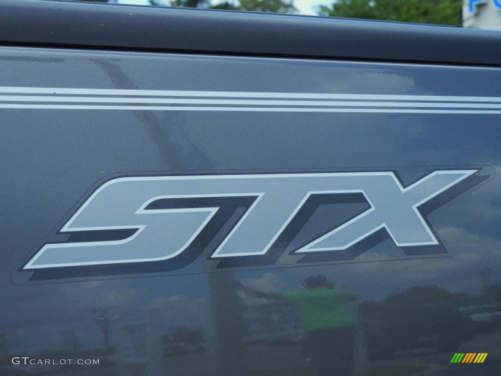 2008 F150 STX SuperCab - Dark Shadow Grey Metallic / Medium Flint Grey photo #10