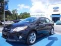 2012 Black Ford Focus SEL Sedan  photo #1