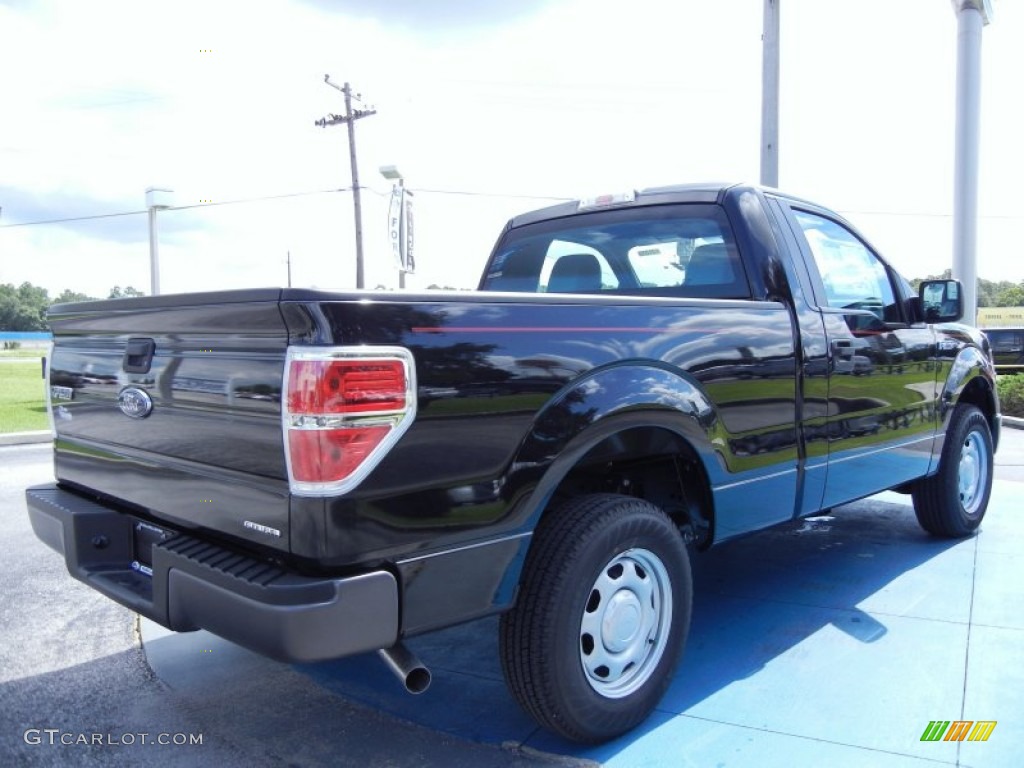 Tuxedo Black Metallic 2012 Ford F150 XL Regular Cab Exterior Photo #68534992