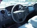 Steel Gray 2012 Ford F150 XL Regular Cab Dashboard