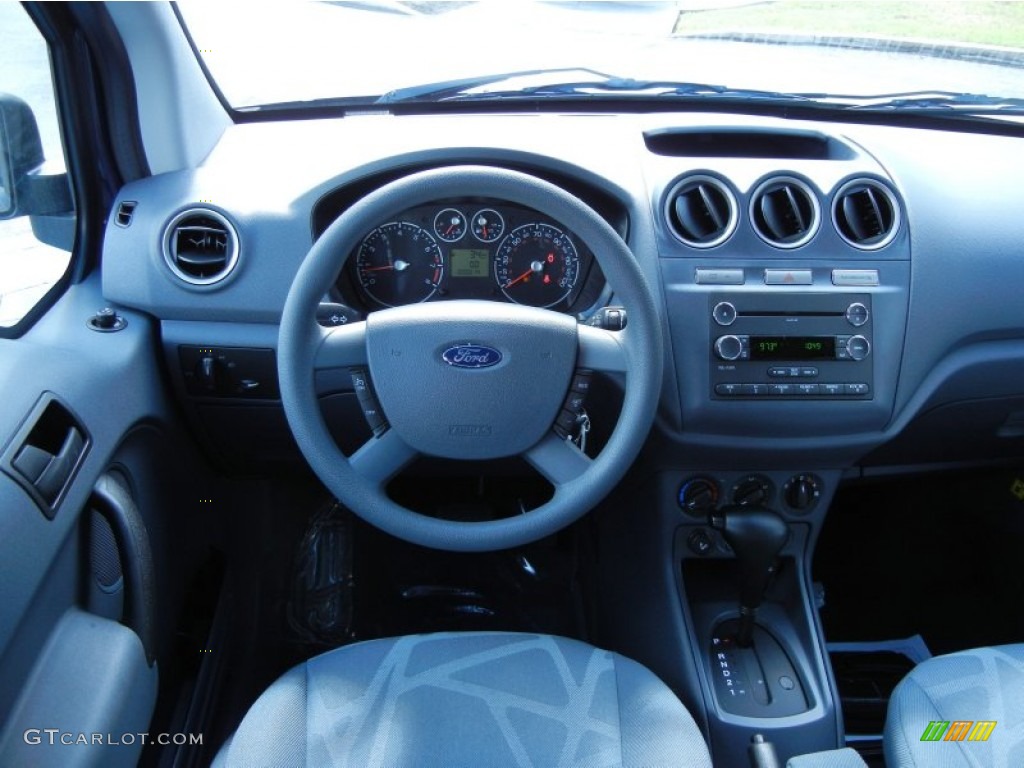 2012 Ford Transit Connect XLT Van Dark Grey Dashboard Photo #68535115