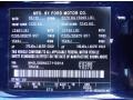 UV: Dark Blue 2012 Ford Transit Connect XLT Van Color Code