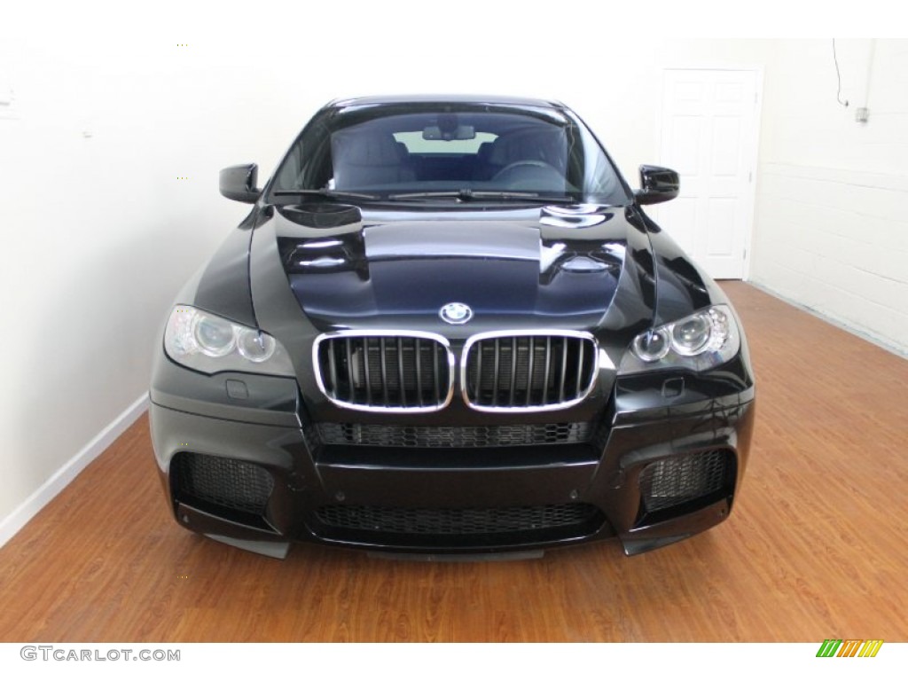 Black Sapphire Metallic 2010 BMW X6 M Standard X6 M Model Exterior Photo #68535735