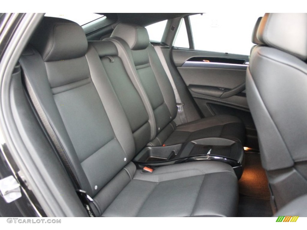 2010 BMW X6 M Standard X6 M Model Rear Seat Photo #68535838