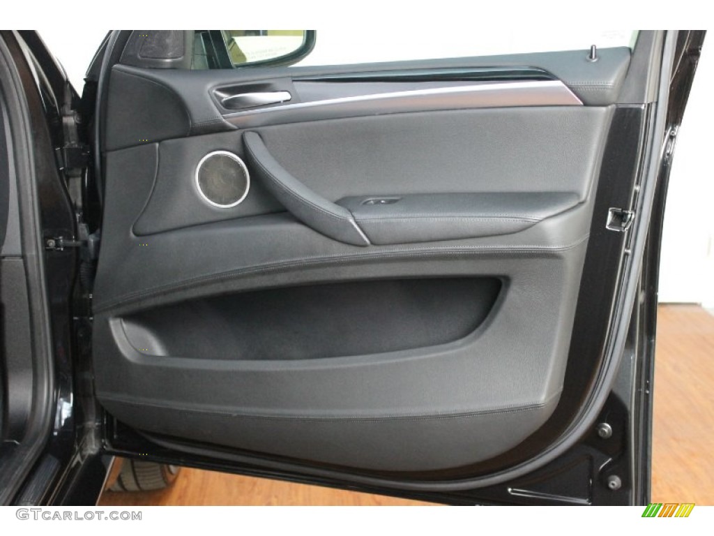 2010 BMW X6 M Standard X6 M Model Black Door Panel Photo #68535856