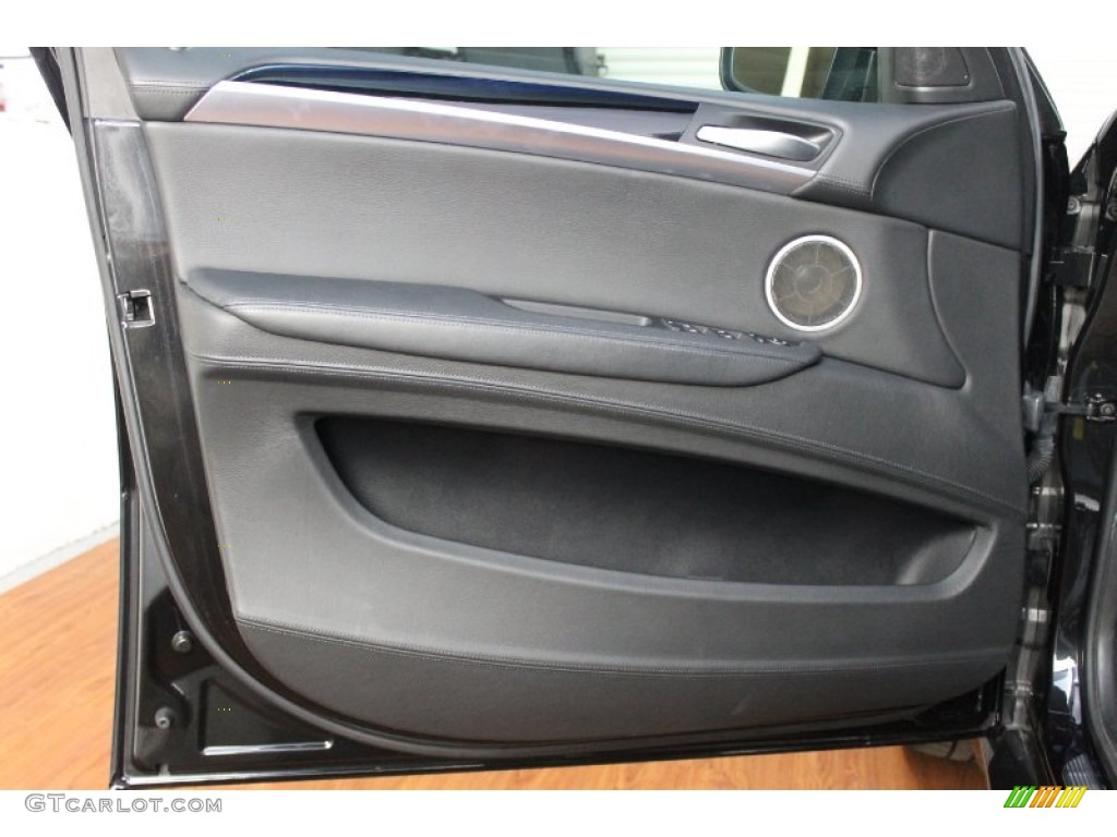 2010 BMW X6 M Standard X6 M Model Black Door Panel Photo #68535865