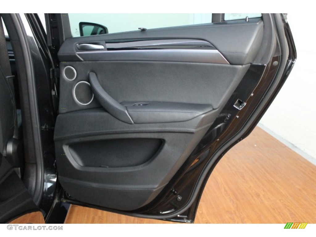 2010 BMW X6 M Standard X6 M Model Black Door Panel Photo #68535871