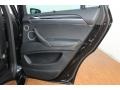 2010 BMW X6 M Black Interior Door Panel Photo
