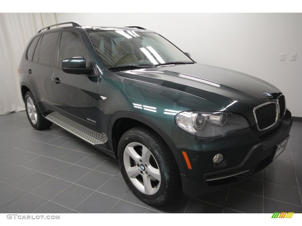 Deep Green Metallic 2009 BMW X5 xDrive30i Exterior Photo #68536376