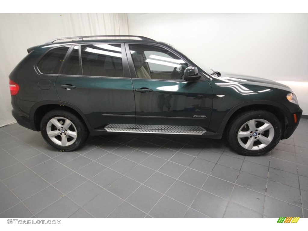 Deep Green Metallic 2009 BMW X5 xDrive30i Exterior Photo #68536447