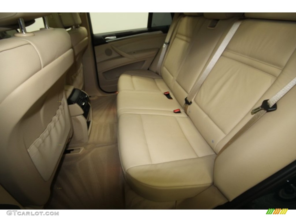 Sand Beige Nevada Leather Interior 2009 BMW X5 xDrive30i Photo #68536504