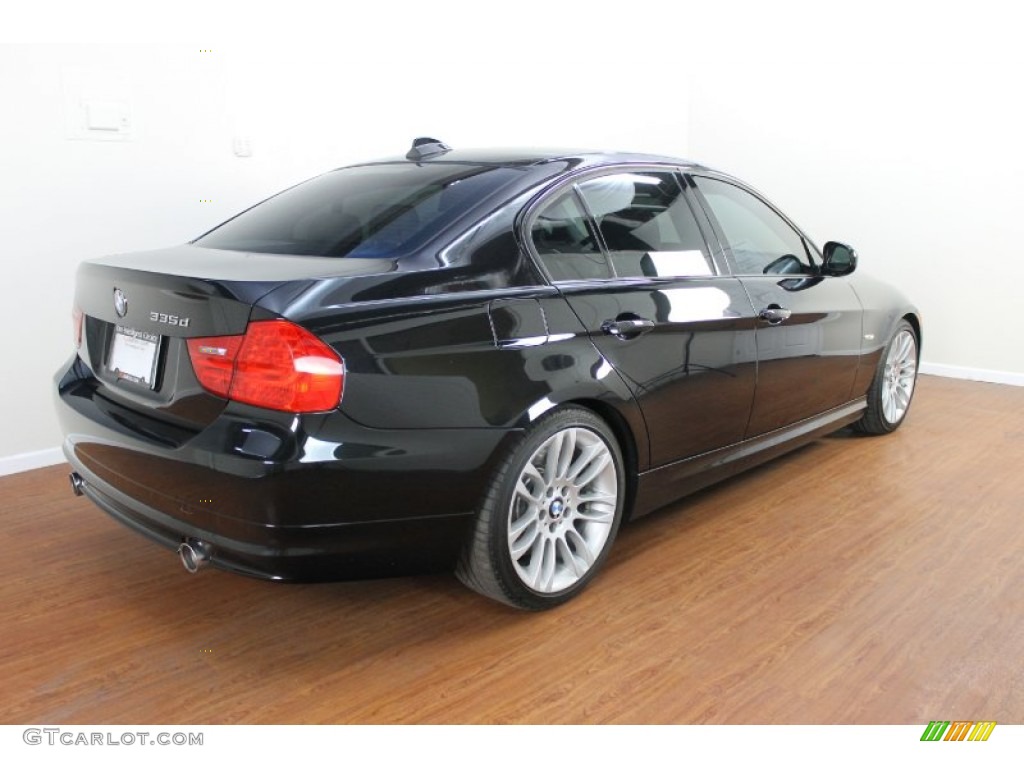 Black Sapphire Metallic 2010 BMW 3 Series 335d Sedan Exterior Photo #68536561