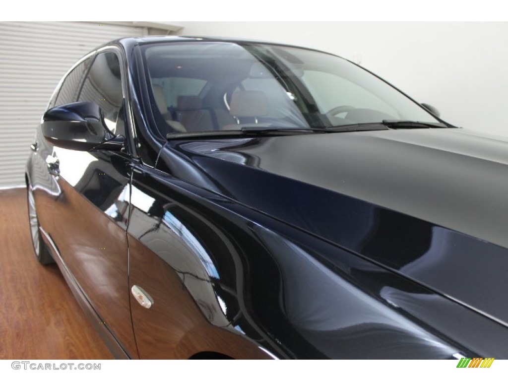 2010 3 Series 335d Sedan - Black Sapphire Metallic / Oyster/Black Dakota Leather photo #10