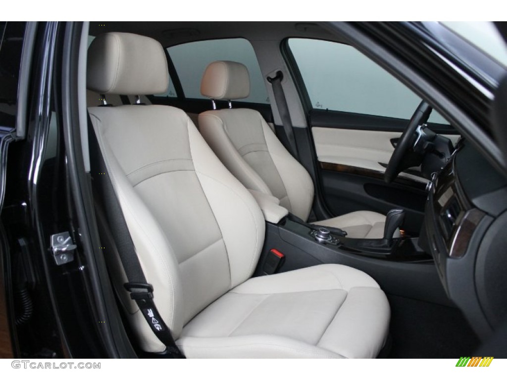 2010 3 Series 335d Sedan - Black Sapphire Metallic / Oyster/Black Dakota Leather photo #15