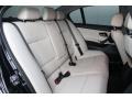 Oyster/Black Dakota Leather Rear Seat Photo for 2010 BMW 3 Series #68536678