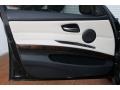 Oyster/Black Dakota Leather Door Panel Photo for 2010 BMW 3 Series #68536687