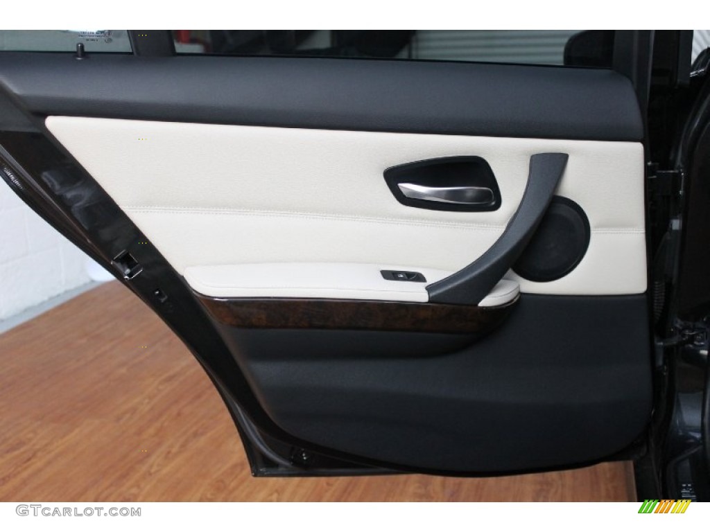 2010 3 Series 335d Sedan - Black Sapphire Metallic / Oyster/Black Dakota Leather photo #20