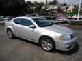 2012 Bright Silver Metallic Dodge Avenger SXT Plus  photo #3