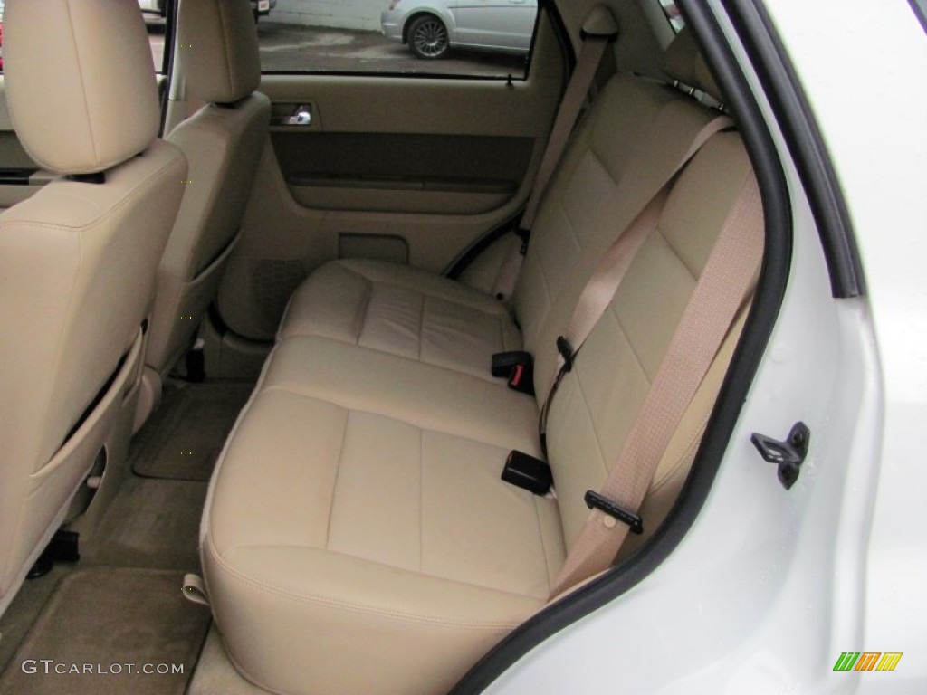 2009 Escape Limited V6 4WD - White Suede / Camel photo #13