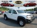 2010 Super White Toyota Tacoma V6 Double Cab 4x4  photo #1