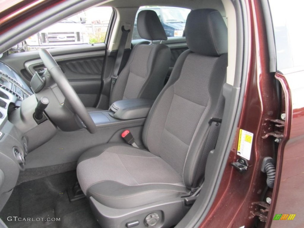 Charcoal Black Interior 2012 Ford Taurus SEL Photo #68538655
