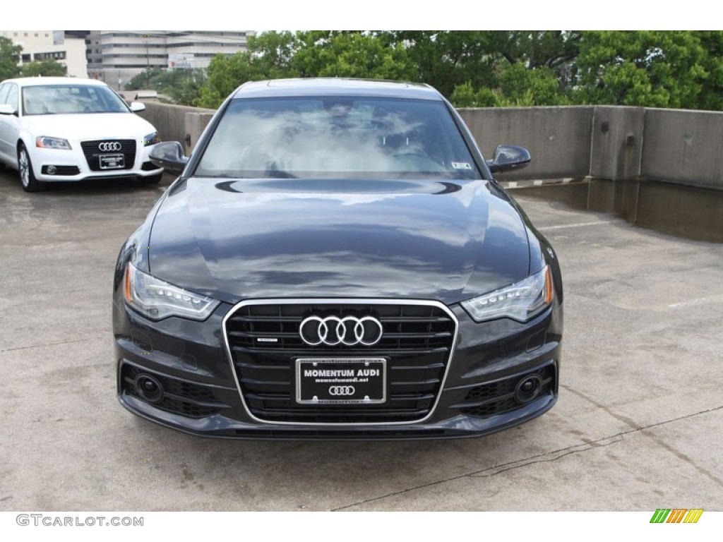 2013 A6 3.0T quattro Sedan - Oolong Gray Metallic / Nougat Brown photo #2