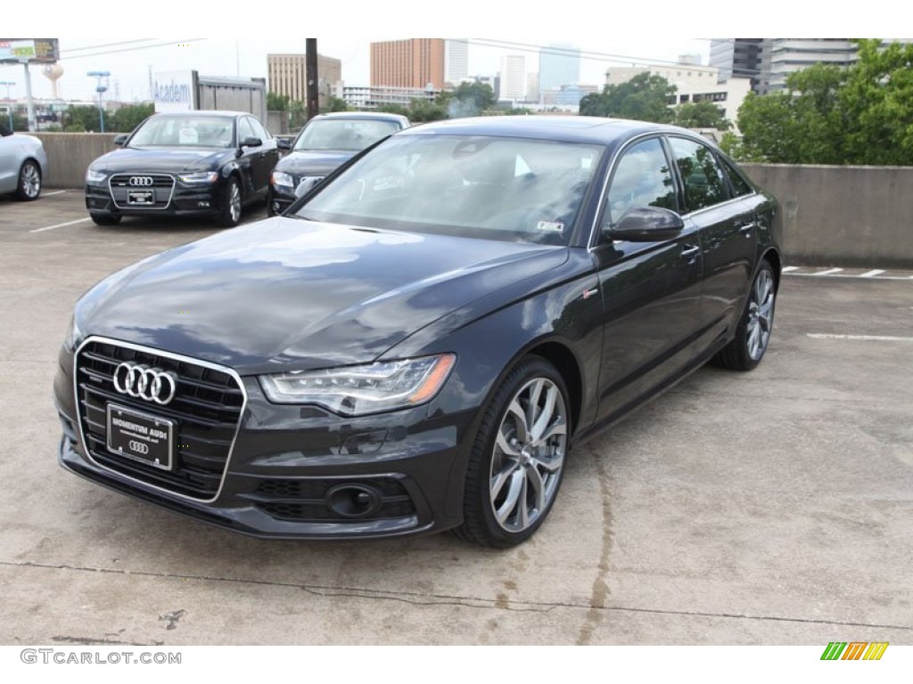 2013 A6 3.0T quattro Sedan - Oolong Gray Metallic / Nougat Brown photo #3