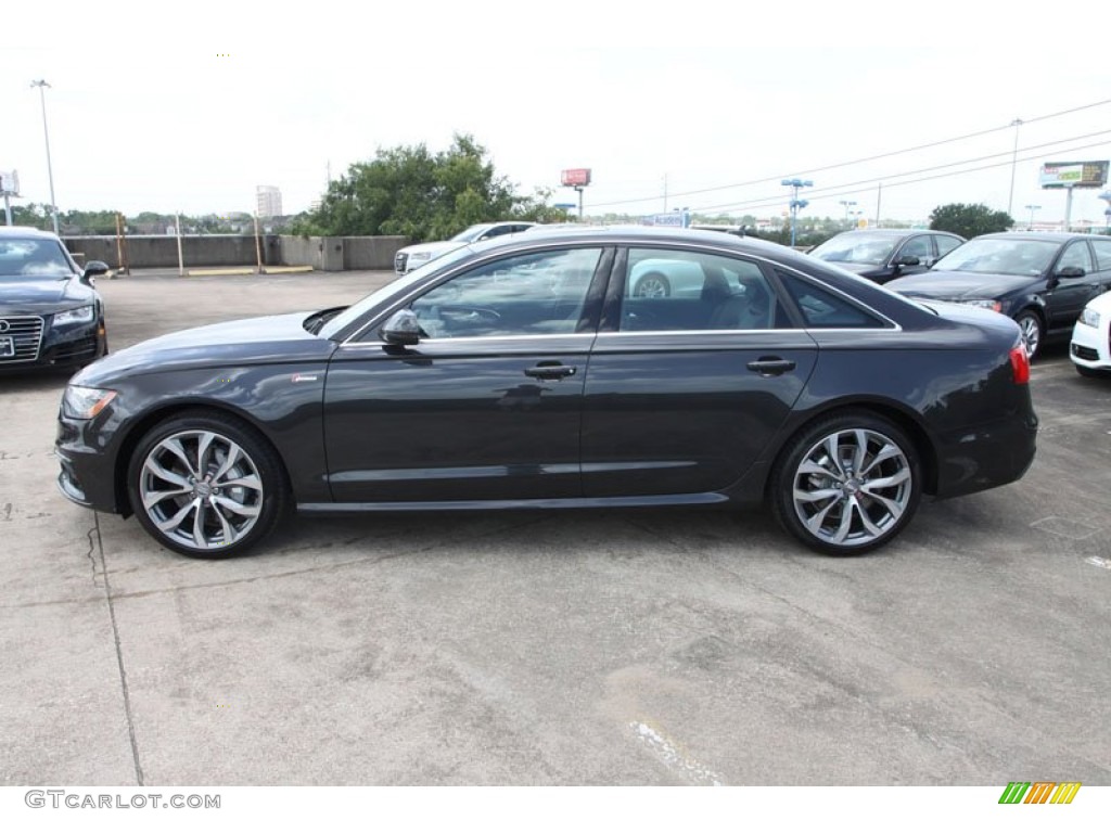 Oolong Gray Metallic 2013 Audi A6 3.0T quattro Sedan Exterior Photo #68539024