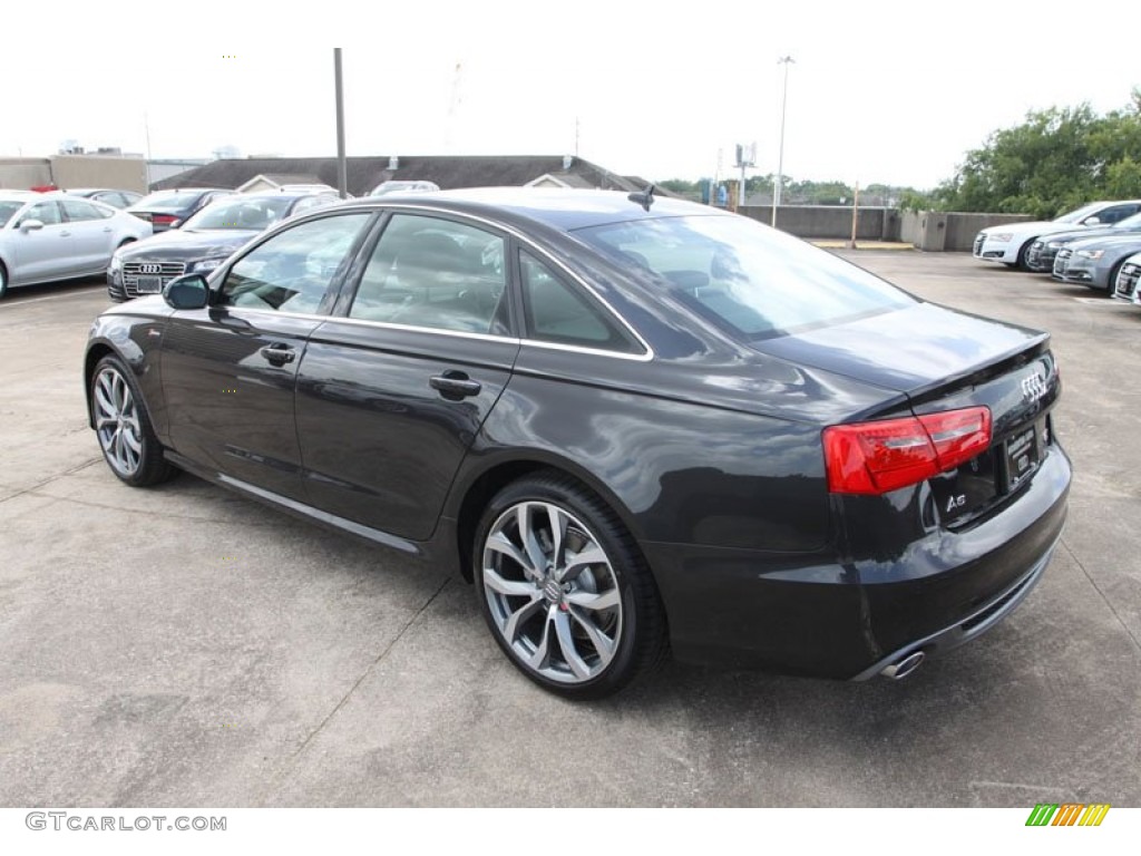 2013 A6 3.0T quattro Sedan - Oolong Gray Metallic / Nougat Brown photo #6