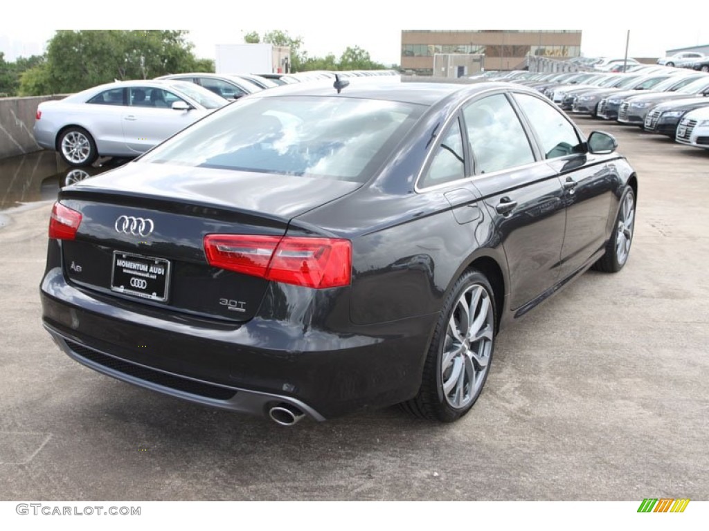 2013 A6 3.0T quattro Sedan - Oolong Gray Metallic / Nougat Brown photo #8