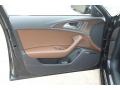 Nougat Brown Door Panel Photo for 2013 Audi A6 #68539078