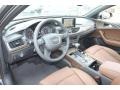 Nougat Brown Prime Interior Photo for 2013 Audi A6 #68539093