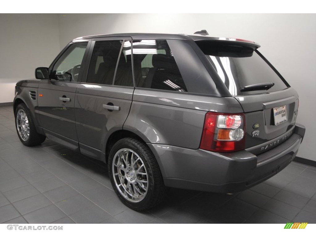 2006 Range Rover Sport HSE - Bonatti Grey Metallic / Ebony Black photo #5