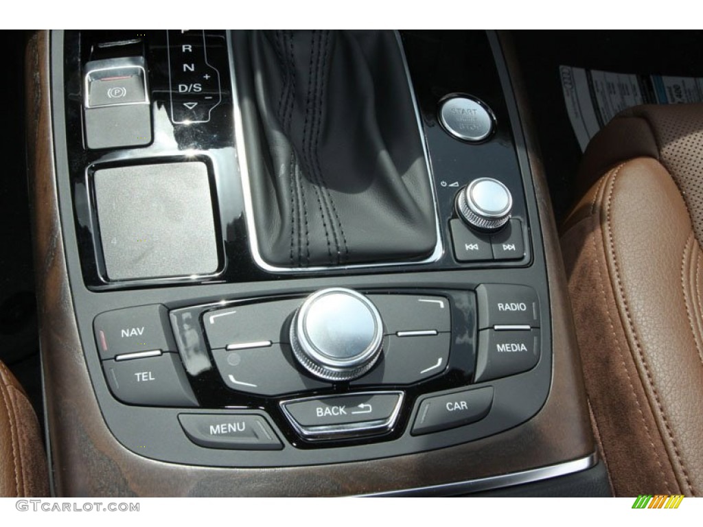 2013 A6 3.0T quattro Sedan - Oolong Gray Metallic / Nougat Brown photo #20