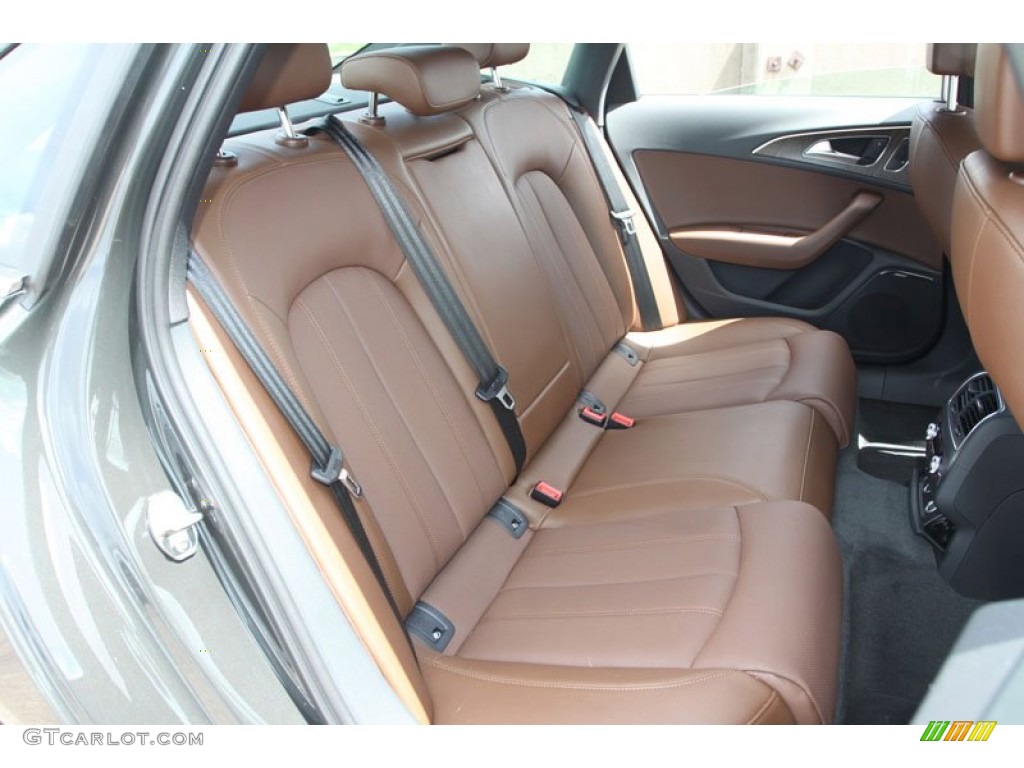 2013 Audi A6 3.0T quattro Sedan Rear Seat Photo #68539216
