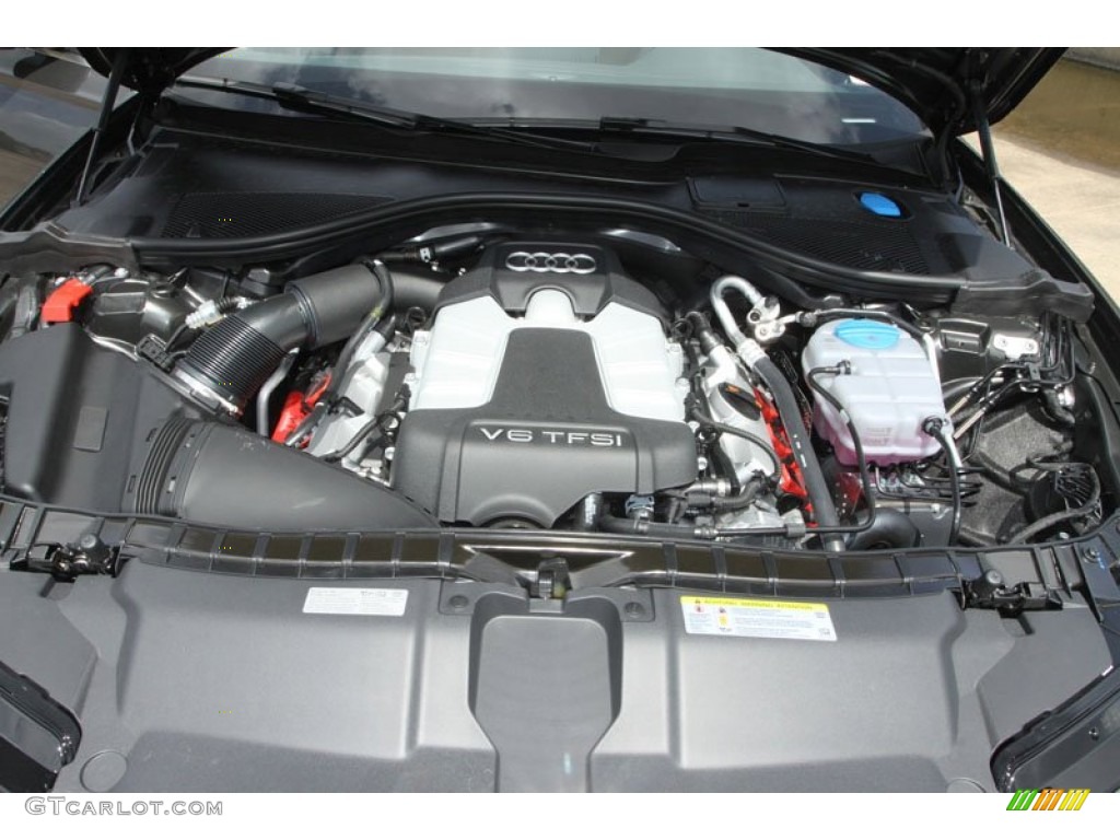 2013 A6 3.0T quattro Sedan - Oolong Gray Metallic / Nougat Brown photo #25