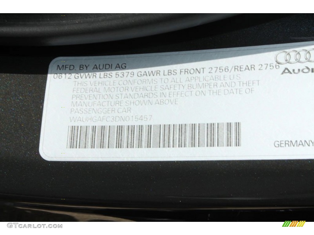 2013 A6 3.0T quattro Sedan - Oolong Gray Metallic / Nougat Brown photo #27