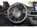 Black Steering Wheel Photo for 2013 Audi A7 #68539378