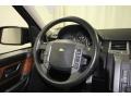 2006 Land Rover Range Rover Sport Ebony Black Interior Steering Wheel Photo