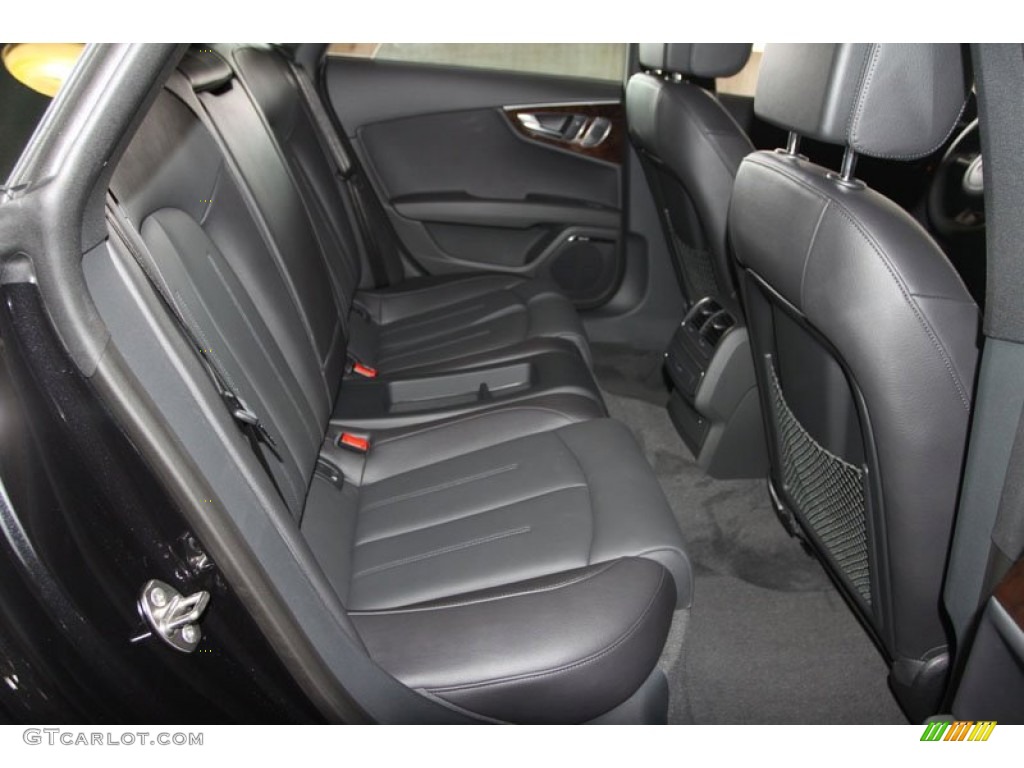 2013 Audi A7 3.0T quattro Premium Plus Rear Seat Photo #68539452