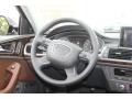 Nougat Brown Steering Wheel Photo for 2013 Audi A6 #68540029