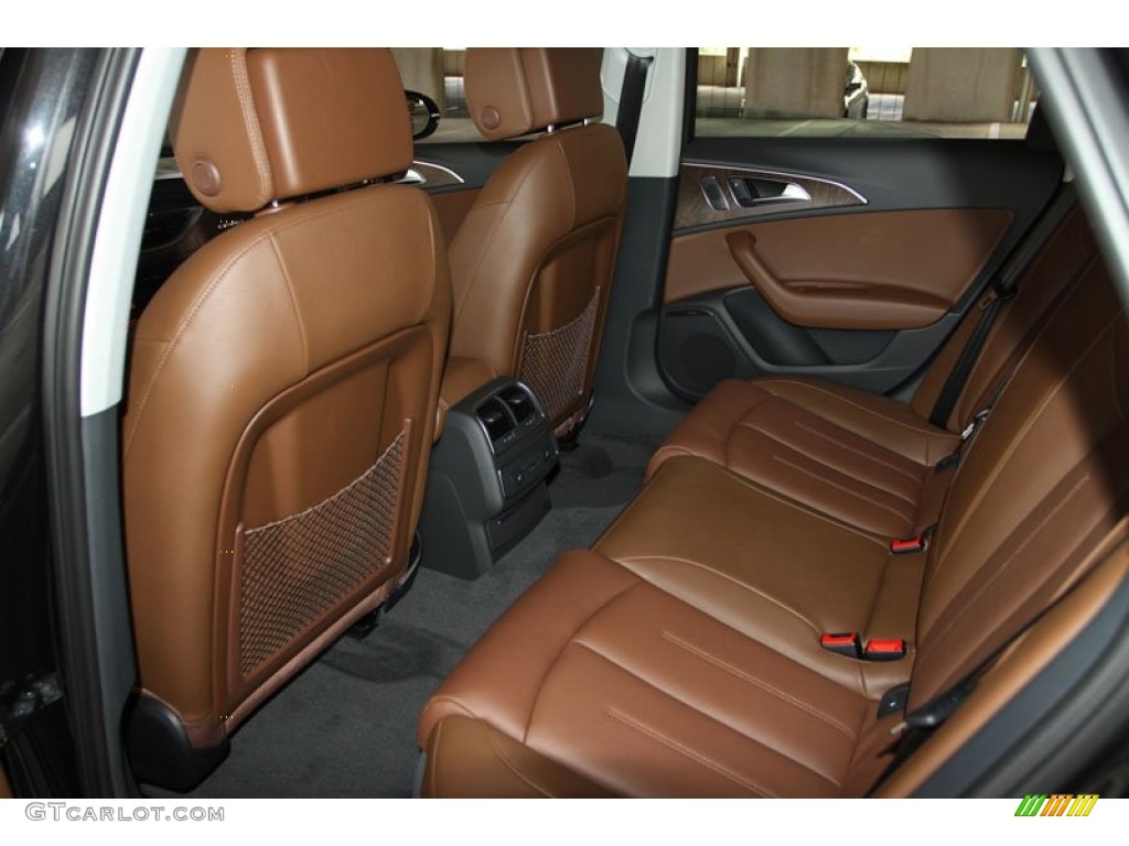 2013 Audi A6 3.0T quattro Sedan Rear Seat Photo #68540494