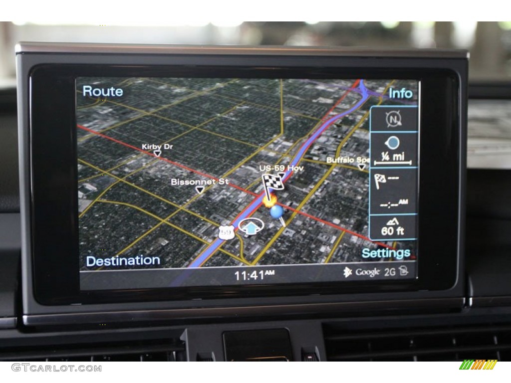 2013 Audi A6 3.0T quattro Sedan Navigation Photo #68540518