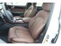 Nougat Brown Front Seat Photo for 2013 Audi A8 #68541022