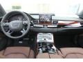 Nougat Brown 2013 Audi A8 L 3.0T quattro Dashboard