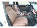 Nougat Brown 2013 Audi A8 L 3.0T quattro Interior Color