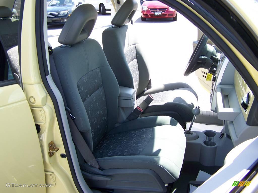 2007 PT Cruiser Touring - Pastel Yellow / Pastel Slate Gray photo #11