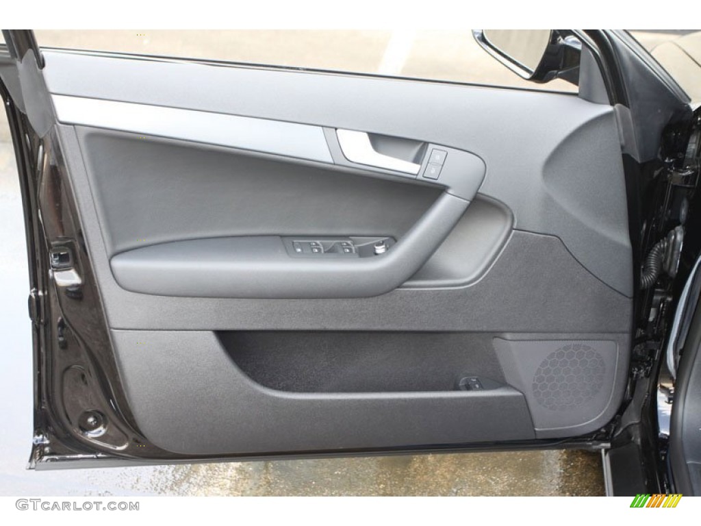 2013 Audi A3 2.0 TDI Black Door Panel Photo #68541904
