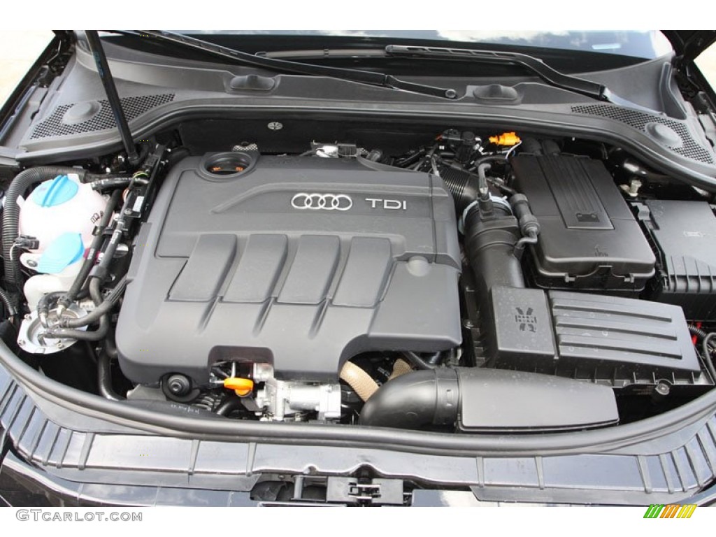 2013 Audi A3 2.0 TDI 2.0 Liter TDI Turbocharged DOHC 16-Valve Turbo-Diesel 4 Cylinder Engine Photo #68542027