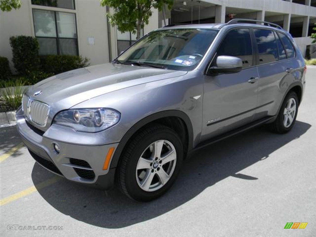 Space Gray Metallic 2011 BMW X5 xDrive 35d Exterior Photo #68542645